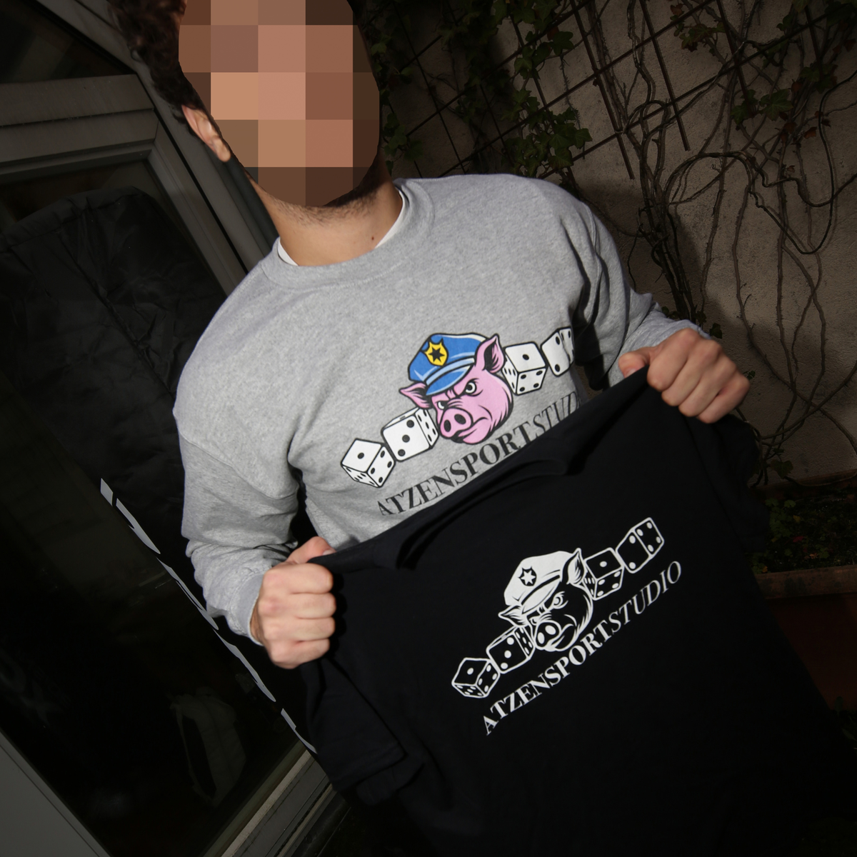 ACAB T-Shirt von ATZENSPORT, getragen
