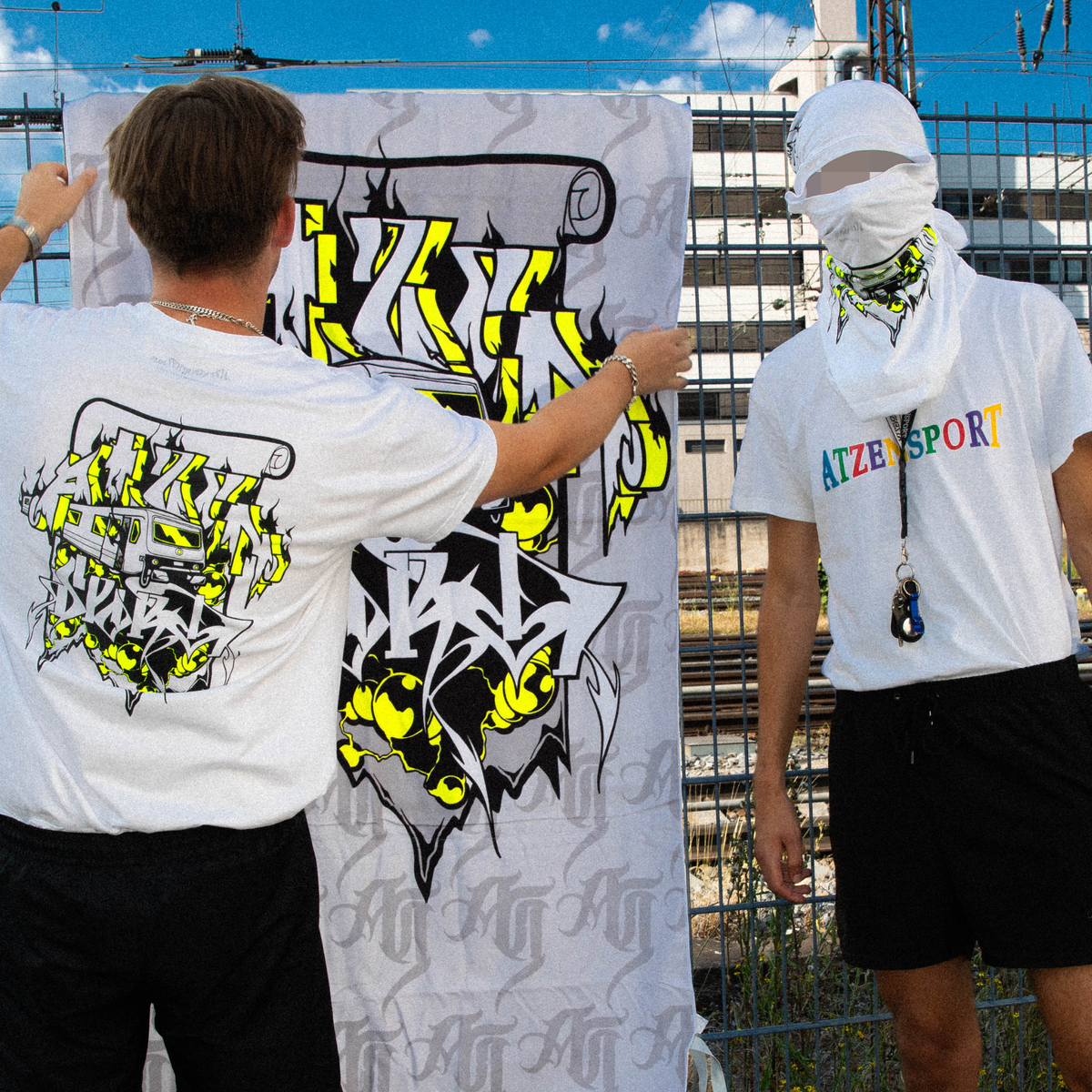 Rout.R T-Shirt von ATZENSPORT, getragen
