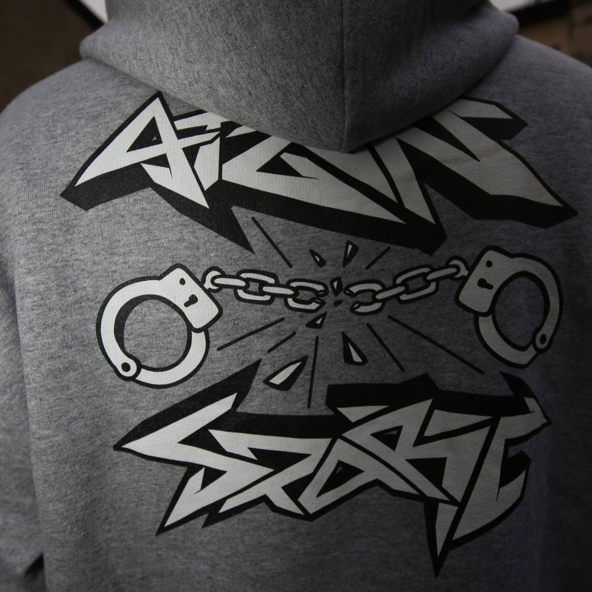 Bound Hoodie von ATZENSPORT, getragen