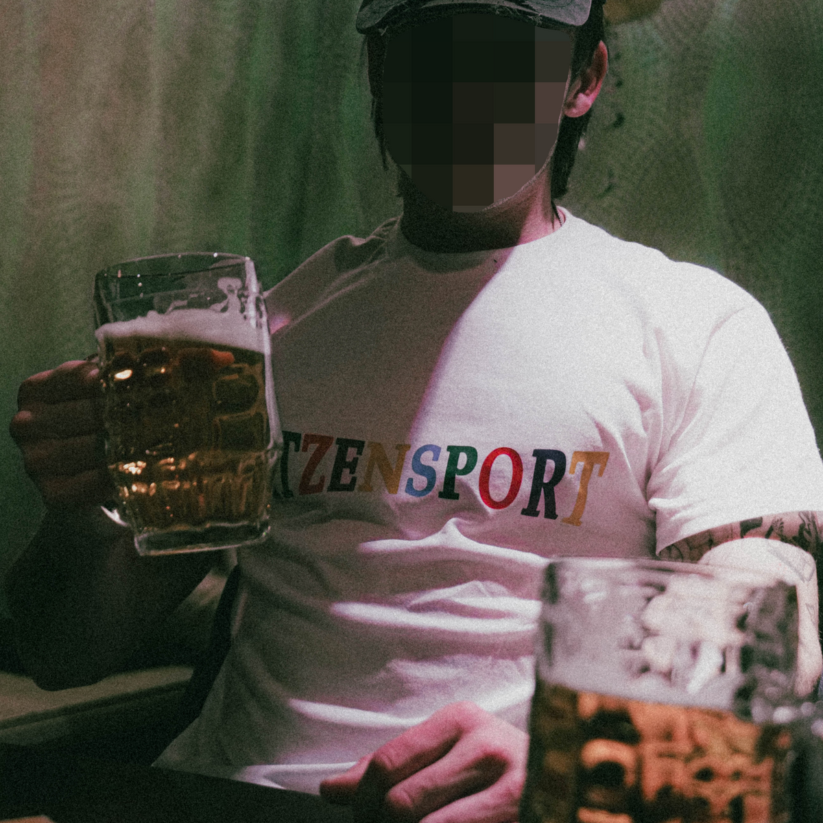 Richie T-Shirt in Weiß von ATZENSPORT