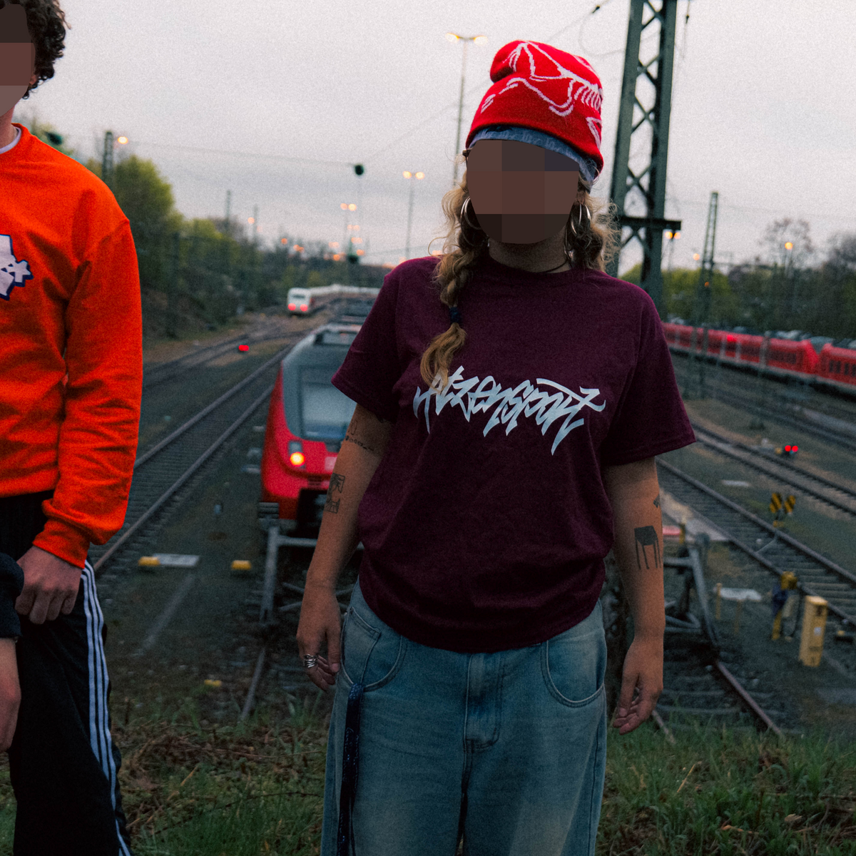 Zoar T-Shirt in Dunkelrot, Produktfoto